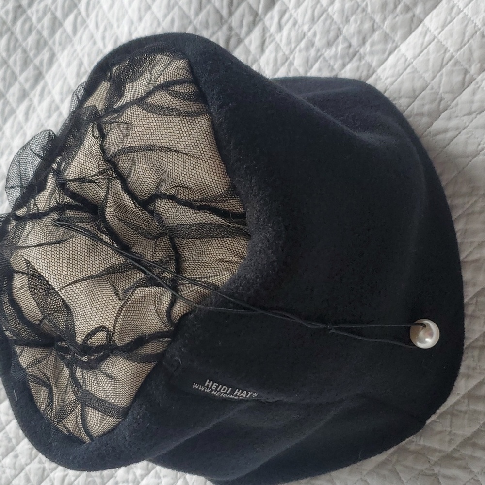 Heidi Hat Fleece Classic Pilbox Hat - Picture 1 of 9